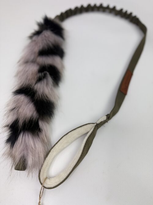 Puchata Zebra, oliwkowa taśma